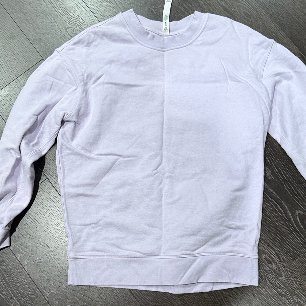 lululemon athletica Light Purple Sweatshirt